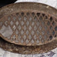 Cast iron grate - Ornamental Cast Iron Vent, Architectural Salvage, Decorative Sunken Grate C, by The Old Grainery (Air Re...