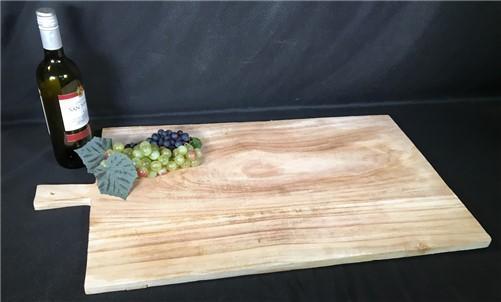 Bread Board - Wooden Rectangle Bread Board, French Cutting Board, Rustic Chopping Board G, by The Old Grainery (Beige, cha...