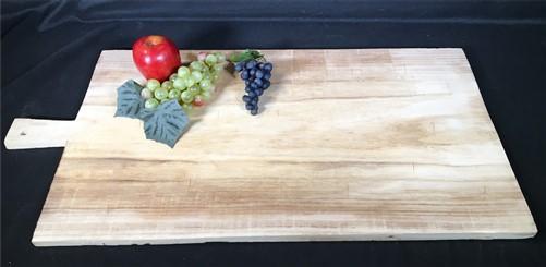 Bread Board - Wooden Rectangle Bread Board, French Cutting Board, Rustic Chopping Board F, by The Old Grainery (Beige, cha...