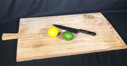 Bread Board - Wooden Rectangle Bread Board, French Cutting Board, Rustic Chopping Board j, by The Old Grainery (Beige, cha...