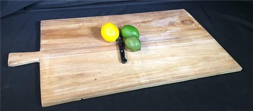 Bread Board - Wooden Rectangle Bread Board, French Cutting Board, Rustic Chopping Board Q, by The Old Grainery (Beige, cha...