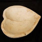 Dough Bowls - White Wood Heart Bread Dough Bowl, Rustic French Country Carved Centerpiece A9 by The Old Grainery (bread bo...
