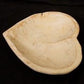 Dough Bowls - White Wood Heart Bread Dough Bowl, Rustic French Country Carved Centerpiece A9 by The Old Grainery (bread bo...