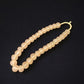1 Strand Pale Pink Beads, African Recycled Glass Beads, Eco Friendly Sea Glass,