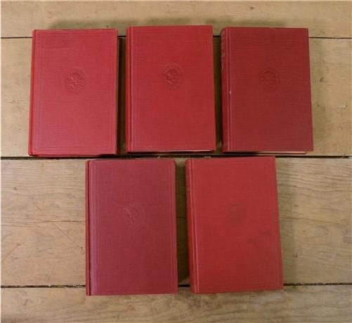 5 Decorative Books, Crafts Arts Project Wedding Library Instant Decor Vintage A,