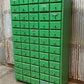 Vintage Multi-Drawer Cabinet, country Store Hardware Storage Organizer Cabinet