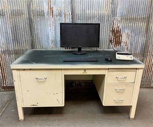 Desk - Vintage Mid Century General Fireproofing Desk, Typewriter Drawer, Home/Office A2 by The Old Grainery (Executive des...