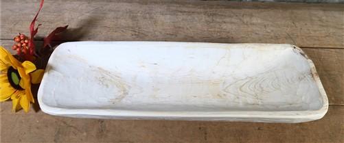 Tray - Light Wood Bowl, Medium Carved Wood Bread Bowl, Rustic Farmhouse Table Decor A21 by The Old Grainery (bowl, bread b...