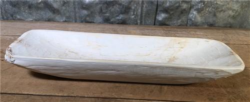 Tray - Light Wood Bowl, Medium Carved Wood Bread Bowl, Rustic Farmhouse Table Decor A21 by The Old Grainery (bowl, bread b...