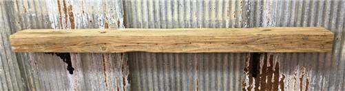 Reclaimed Barn Beam Wood Shelf, Architectural Salvage Fireplace Mantel B95