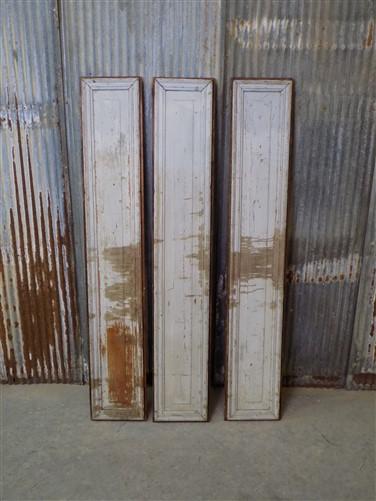 Door Panels - 3 Wooden Door Panels, Cupboard Furniture Architectural Salvage, Art Craft L, by The Old Grainery (art, craft...