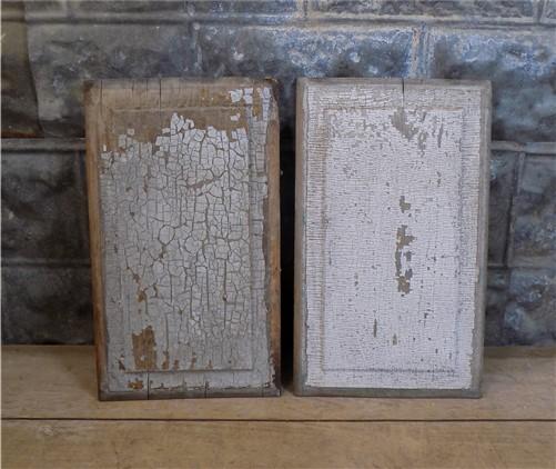 Door Panels - 2 Wooden Door Panels, Cupboard Furniture Architectural Salvage, Art Craft E, by The Old Grainery (art, craft...