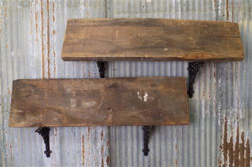 2 Floating Shelves, Pine 2x10 Wood Fireplace Mantel, Wall Mount Rustic Beams I,