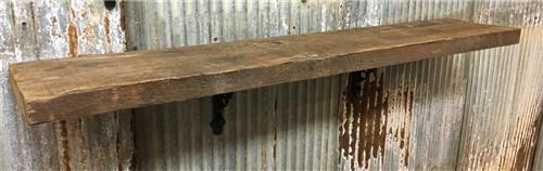Floating Shelf, Pine 2x10 Wood Fireplace Mantel, Wall Mount Rustic Beam A19,