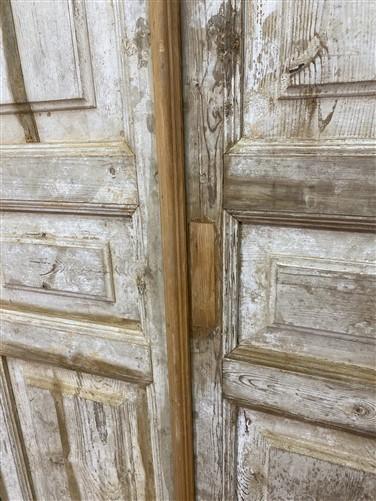 Antique French Double Doors (40x96.5) Raised Panel Doors, European Doors A131
