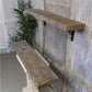 2 Floating Shelves, Pine 2X10 Wood Fireplace Mantel, Wall Mount Rustic Beams O,
