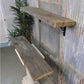 2 Floating Shelves, Pine 2X10 Wood Fireplace Mantel, Wall Mount Rustic Beams P,