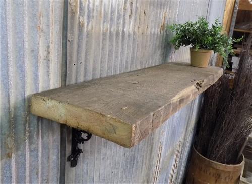 Floating Shelf, Pine 2x10 Wood Fireplace Mantel, Wall Mount Rustic Beam A9,