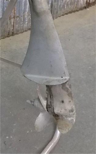 1948 Martin 40 Outboard Boat Motor, Classic 4.5 Hp Boat Motor, Serial B32025,