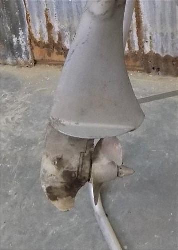 1948 Martin 40 Outboard Boat Motor, Classic 4.5 Hp Boat Motor, Serial B32025,