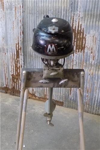 1948 Martin 40 Outboard Boat Motor, Classic 4.5 Hp Boat Motor, Serial B32025,