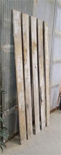 Reclaimed Wood - 5 Reclaimed Wood Accent Car Siding Boards, Architectural Salvage Vintage A12, by The Old Grainery (5, Acc...