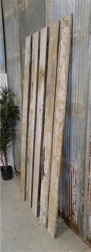 Reclaimed Wood - 5 Reclaimed Wood Accent Car Siding Boards, Architectural Salvage Vintage A12, by The Old Grainery (5, Acc...