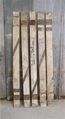 Reclaimed Wood - 5 Reclaimed Wood Accent Car Siding Boards, Architectural Salvage Vintage A12, by The Old Grainery (5, Acc...