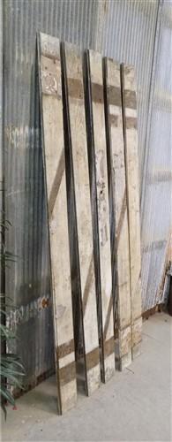 Reclaimed Wood - 5 Reclaimed Wood Accent Car Siding Boards, Architectural Salvage Vintage A12, by The Old Grainery (5, Acc...