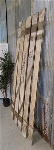 Reclaimed Wood - 5 Reclaimed Wood Accent Car Siding Boards, Architectural Salvage Vintage A12, by The Old Grainery (5, Acc...