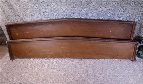 Crown Molding - Pair Crown Molding Headers, Trim Door Window Pediment Architectural Salvage B4 by The Old Grainery (arch,...