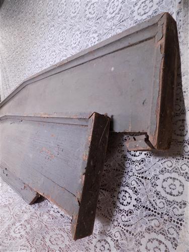 Crown Molding - Pair Crown Molding Headers, Trim Door Window Pediment Architectural Salvage B6 by The Old Grainery (arch,...
