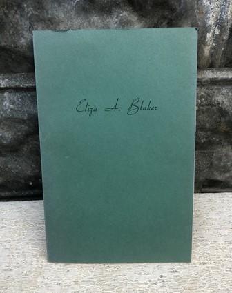 eliza a blaker book - Eliza A Blaker, Indianapolis School, Educational History, Black Americana by The Old Grainery (black...