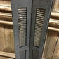 Shutter - Wood Shutters Lot Victorian Window Louver Plantation Door Mission Vintage A87, by The Old Grainery (Brown, decor...