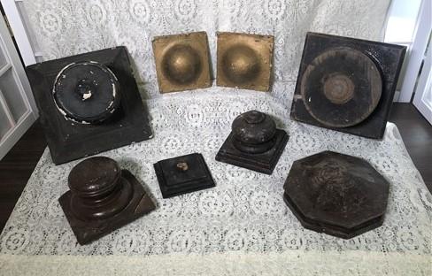 Wood finials - Wood Finials, Wood Furniture Parts, Architectural Salvage, Vintage Reclaimed M by The Old Grainery (archite...