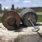 Round Solid Small Scale Weights Vintage Metal Industrial Fairbank Morse A152