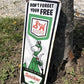 Sinclair S&H Green Stamps Sign, Porcelain Sign, Advertising Sign, Gas Sign