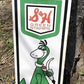 Sinclair S&H Green Stamps Sign, Porcelain Sign, Advertising Sign, Gas Sign