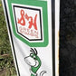 Sinclair S&H Green Stamps Sign, Porcelain Sign, Advertising Sign, Gas Sign