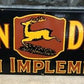 John Deere Sign - John Deere Farm Implements Sign, Metal Porcelain Sign, John Deere Advertising F by The Old Grainery (adv...