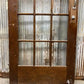 15 Pane Glass Door (37.75x90), Vintage American Door, Architectural Salvage, A13