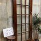 15 Pane Glass Door (38x89), Vintage American Door, Architectural Salvage, A21
