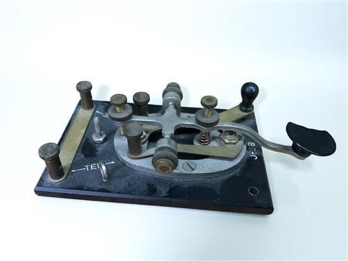 Vintage J-38 US Army Signal Corps Telegraph Key WWII Era Morse Code, Ham Radio K