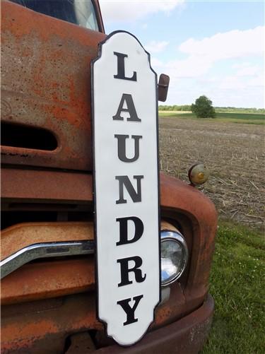 Laundry Sign, Metal Decorative Sign, Laundry Room Decor, Washroom Decor,
