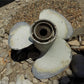 3 Blade Johnson Evinrude OMC Boat Propeller, 10x11 307318 Aluminum Boat Prop B