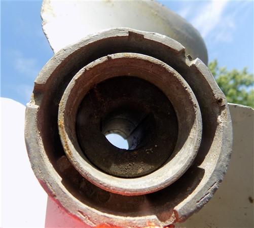 3 Blade Johnson Evinrude OMC Boat Propeller, 10x11 307318 Aluminum Boat Prop B