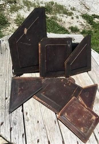 Wood panel - 7 Wooden Door Panels, Cupboard Furniture Architectural Salvage, Art Crafts A59 by The Old Grainery (art, craf...