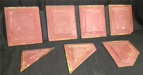 Door Panel - 7 Wooden Door Panels, Cupboard Furniture Architectural Salvage, Art Crafts A55, by The Old Grainery (art, Bro...