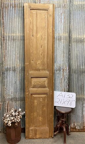 Doors - Antique French Single Door (21x98), Raised Panel Door, European Entry Door, A132 by The Old Grainery (antique door...
