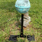 3D Cow Weathervane, Lightning Rod Barn Topper, Country Decor Rustic Patina